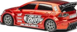 Blackzon - Myte D Drift R/C Car - Samlet - Rød - 1:43 - 548100