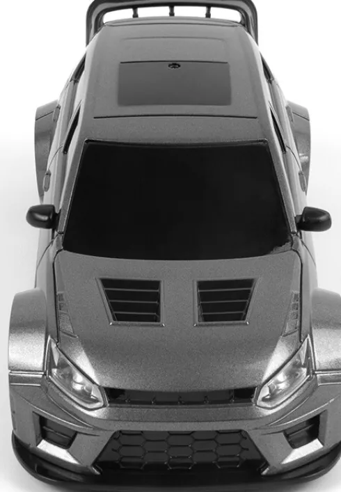 Blackzon - Myte R Race R/C Car - Samlet - Grå - 1:43 - 548101