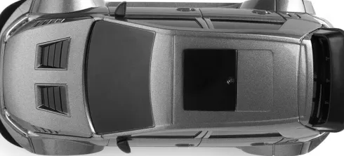 Blackzon - Myte R Race R/C Car - Samlet - Grå - 1:43 - 548101
