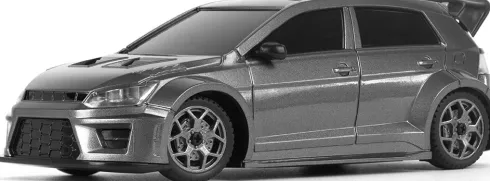 Blackzon - Myte R Race R/C Car - Samlet - Grå - 1:43 - 548101