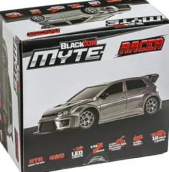 Blackzon - Myte R Race R/C Car - Samlet - Grå - 1:43 - 548101