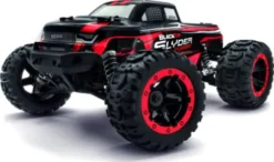Blackzon - Rc Monster Truck Bil - Slyder Mt Turbo 1/16 4Wd 2S - Rød