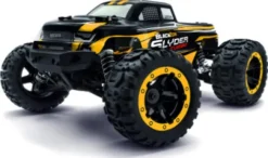 Blackzon - Rc Monster Truck Bil - Slyder Mt Turbo 1/16 4Wd 2S - Gul