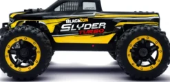 Blackzon - Rc Monster Truck Bil - Slyder Mt Turbo 1/16 4Wd 2S - Gul