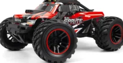 Blackzon - Rc Monster Truck Bil - Spryte Mt 1/20 4Wd - Rød