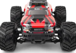 Blackzon - Rc Monster Truck Bil - Spryte Mt 1/20 4Wd - Rød