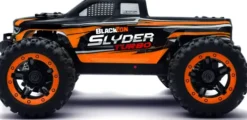 Blackzon - Rc Monster Truck Bil - Slyder Mt Turbo 1/16 4Wd 2S - Orange
