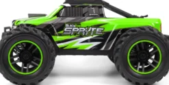Blackzon - Rc Monster Truck Bil - Spryte Mt 1/20 4Wd - Grøn