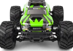 Blackzon - Rc Monster Truck Bil - Spryte Mt 1/20 4Wd - Grøn