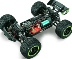 Blackzon - Rc Stadium Trick Bil - Slyder St Turbo 1/16 4Wd 2S - Grøn