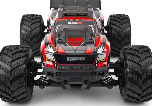 Blackzon - Rc Stadium Truck Bil - Spryte St 1/20 4Wd - Rød