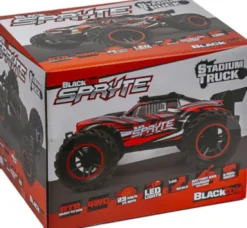 Blackzon - Rc Stadium Truck Bil - Spryte St 1/20 4Wd - Rød