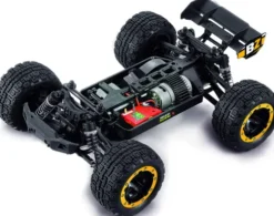 Blackzon - Rc Stadium Truck Bil - Slyder St 1/16 4Wd - Gul