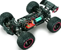 Blackzon - Rc Stadium Truck Bil - Slyder St Turbo 1/16 4Wd 2S - Rød