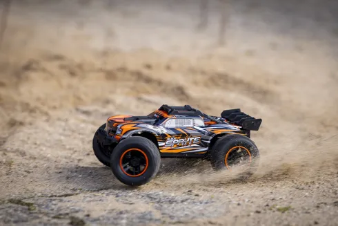 Blackzon - Rc Stadium Truck Bil - Spryte St 1/20 4Wd - Orange