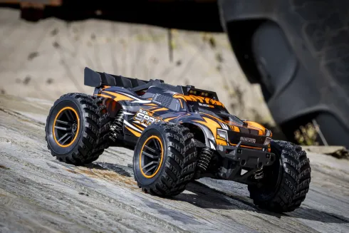 Blackzon - Rc Stadium Truck Bil - Spryte St 1/20 4Wd - Orange