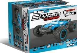 Blackzon - Slyder Turbo Stadium Truck Brushless - Fjernstyret - 1:16 - Blå