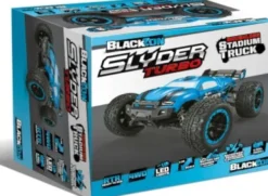 Blackzon - Slyder Turbo Stadium Truck Brushless - Fjernstyret - 1:16 - Blå