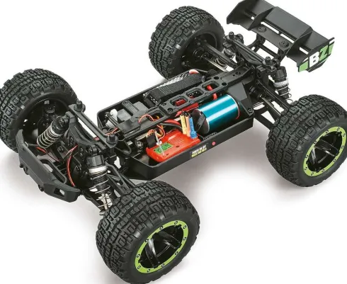 Blackzon - Slyder Turbo Stadium Truck Brushless - Fjernstyret - 1:16 - Grøn