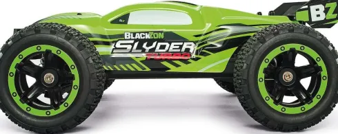 Blackzon - Slyder Turbo Stadium Truck Brushless - Fjernstyret - 1:16 - Grøn