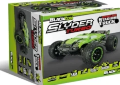 Blackzon - Slyder Turbo Stadium Truck Brushless - Fjernstyret - 1:16 - Grøn