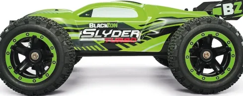 Blackzon - Slyder Turbo Stadium Truck Brushless - Fjernstyret - 1:16 - Grøn