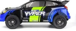 Blackzon - Vyper Rx 4Wd R/C Car - Samlet - Blå Grøn - 1:16 - 540282