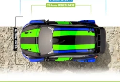 Blackzon - Vyper Rx 4Wd R/C Car - Samlet - Blå Grøn - 1:16 - 540282