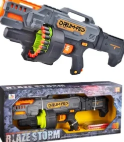 Blaze Storm - Battery Operated Soft Bullet Gun - Med 40 Pile
