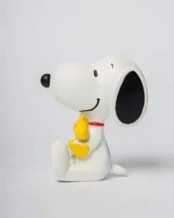 Blogo - Figur - Snoopy & Woodstock - Hvid - Small