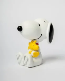 Blogo - Figur - Snoopy & Woodstock - Hvid - Small