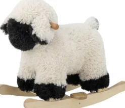 Bloomingville Mini - Dolly Gyngehest - Får - Hvid - Polyester