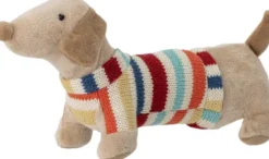 Bloomingville Mini - Hilena Bamse I Taske - Natur - Polyester