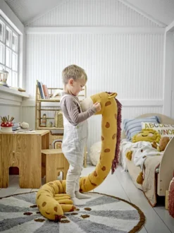 Bloomingville Mini - Ibber Bamse - Orange - Bomuld - 184 CM