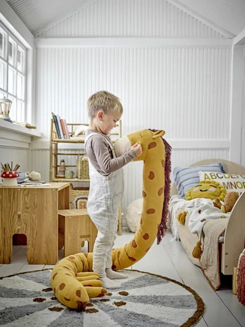 Bloomingville Mini - Ibber Bamse - Orange - Bomuld - 184 CM
