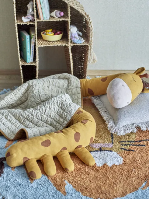 Bloomingville Mini - Ibber Bamse - Orange - Bomuld - 184 CM