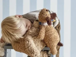 Bloomingville Mini - Olfie Bamse Bjørn - Brun - Polyester