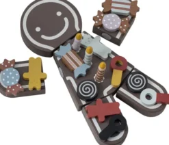 Bloomingville Mini - Tala - Legemad Kage - Brun - Mdf - 16 Dele