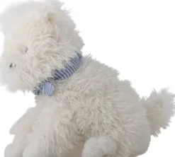 Bloomingville Mini - Tito Bamse - Hund - Hvid - Polyester