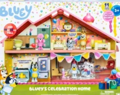 Bluey - Bluey's Fødselsdagsfest Hus Med Tilbehør