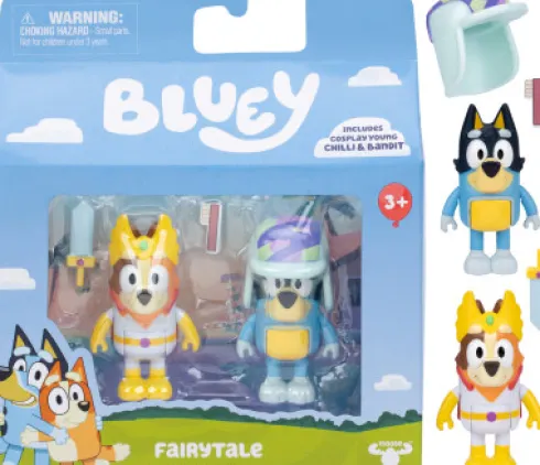 Bluey - Fairytale Figurer