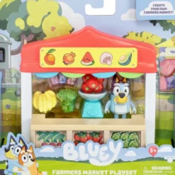 Bluey - Farmers Market Legesæt Med Bluey Figur
