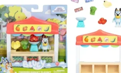 Bluey - Farmers Market Legesæt Med Bluey Figur
