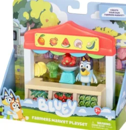 Bluey - Farmers Market Legesæt Med Bluey Figur