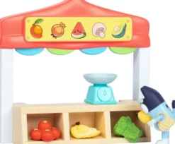 Bluey - Farmers Market Legesæt Med Bluey Figur
