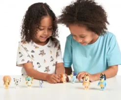 Bluey Figurer - Sæt Med 8 Stk