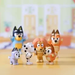 Bluey Figurer - Sæt Med 8 Stk