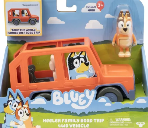Bluey - Heeler Family Road Trip Vehicle - 90262