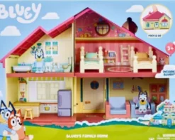 Bluey - Hus Legesæt - Inkl. Bluey Figur Og Møbler