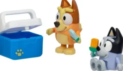 Bluey - Ice Blocks - Socks Og Bingo - 2 Figurer